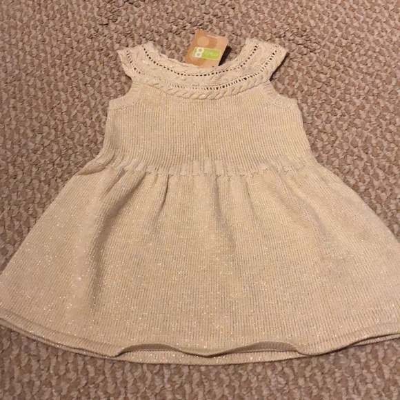 Crazy 8 Other - Crazy8 gold sweater knit dress